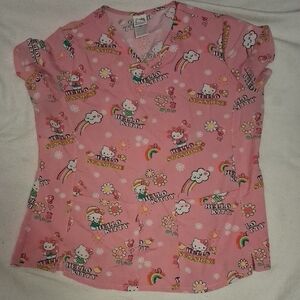 Hello Kitty Pink Pajama Top for Kids